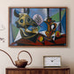Still Life with Bull's Skull, 1939 - Floater Framed Canvas Print