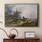 An Alpine Farm on the Untersberg, 1835 - Floater Framed Canvas Print