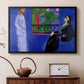 The Conversation, c. 1908-1912 - Floater Framed Canvas Print