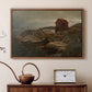 A Fisherman's Home, Lillesand, 1858 - Floater Framed Canvas Print
