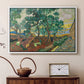 The Garden of Saint-Paul Hospital, 1889 - Floater Framed Canvas Print