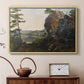 Landscape with the Balbersteine near Miesenbach, 1839 - Floater Framed Canvas Print