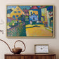 Green Lane in Murnau, 1909 - Floater Framed Canvas Print