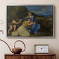 The Aldobrandini Madonna, 1532 - Floater Framed Canvas Print