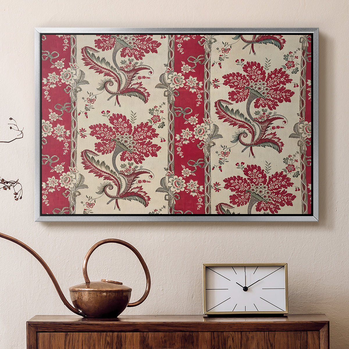 The Flowering Cornucopia (La Corne Fleurie), c. 1789-1850 - Floater Framed Canvas Print