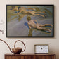 Boys on the Beach, 1910 - Floater Framed Canvas Print