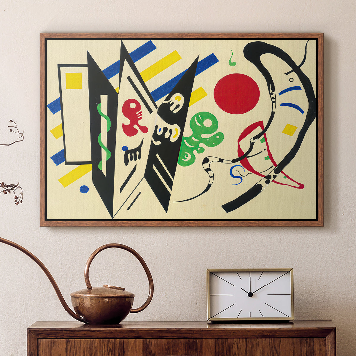 Reciprocity (Réciproque), 1935 - Floater Framed Canvas Print
