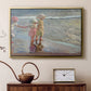The Three Sisters on the Beach, 1908 - Floater Framed Canvas Print