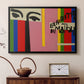 Design for Cover of Exhibition Catalogue, 1951 - Floater Framed Canvas Print