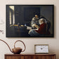 Girl Interrupted at Her Music, c. 1658-1659 - Floater Framed Canvas Print