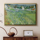 Vineyards at Auvers, 1890 - Floater Framed Canvas Print