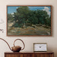 Fontainebleau: Oak Trees at Bas-Bréau, c. 1830-1835 - Floater Framed Canvas Print