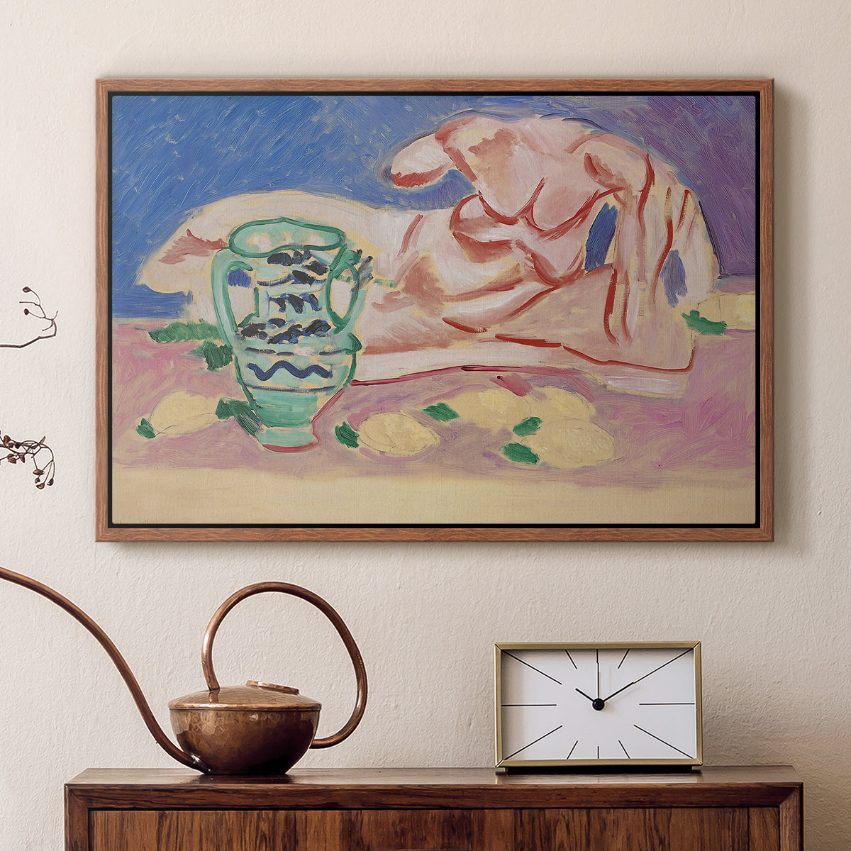 Ilyssus from the Parthenon, 1908 - Floater Framed Canvas Print