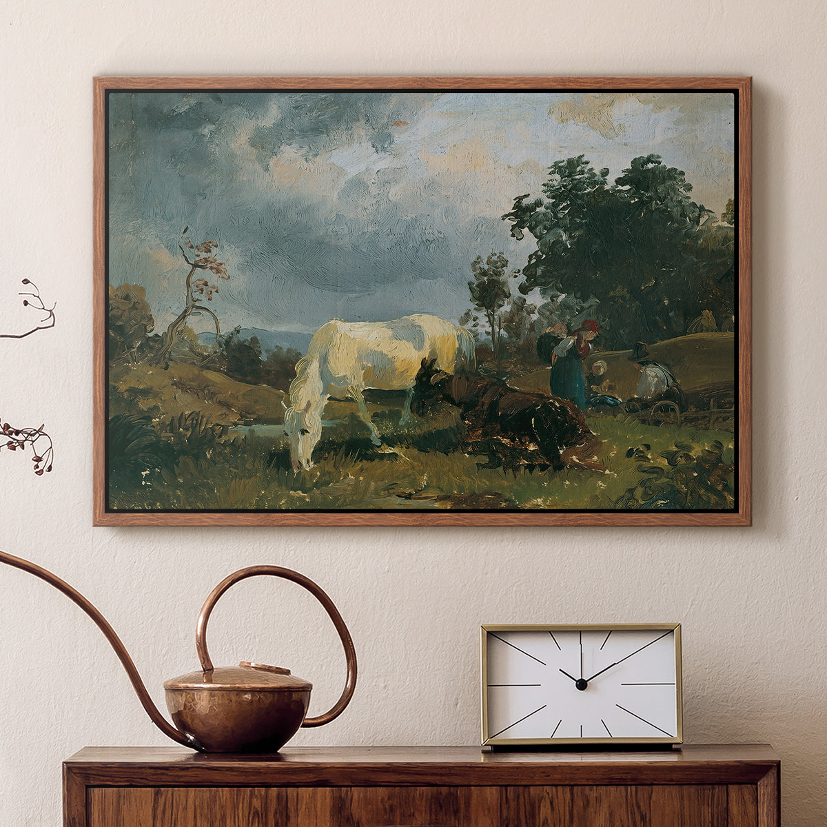 A Mold on the Heath, c. 1830 - Floater Framed Canvas Print