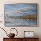 The Banks of the River Seine, 1893 - Floater Framed Canvas Print