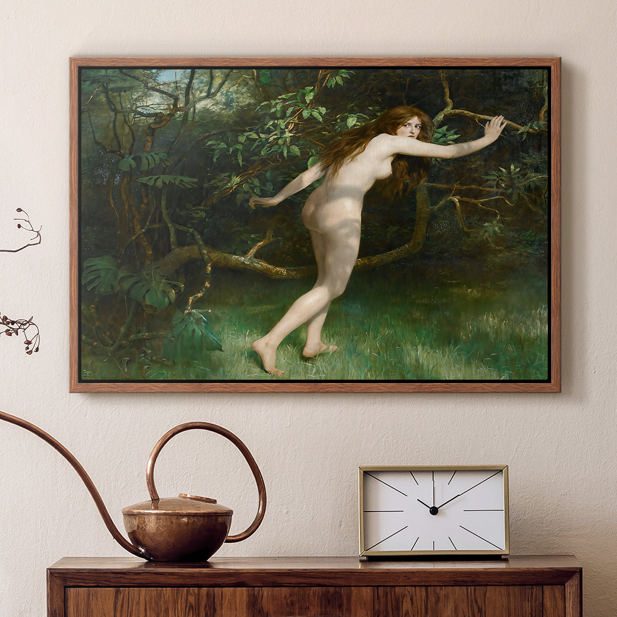Eve, 1911 - Floater Framed Canvas Print