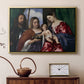 Madonna and Child with Saints Dorothy and George, c. 1516 - Floater Framed Canvas Print