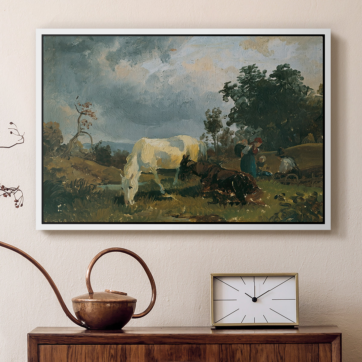 A Mold on the Heath, c. 1830 - Floater Framed Canvas Print
