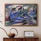 Dreaming Horse, 1913 - Floater Framed Canvas Print