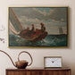 Breezing Up (A Fair Wind), 1873-1876 - Floater Framed Canvas Print