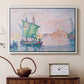 Venice, the Pink Cloud, 1909 - Floater Framed Canvas Print