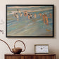 Children Playing on the Beach in Valencia, c. 1908 - Floater Framed Canvas Print