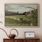 The Chair Factory at Alfortville, 1897 - Floater Framed Canvas Print