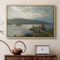 The Jetty at Feste near Moss, 1898 - Floater Framed Canvas Print