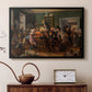 An Auction Scene, 1835 - Floater Framed Canvas Print