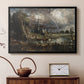 Salisbury Cathedral from the Meadows (Detail), 1831 - Floater Framed Canvas Print