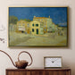 The Yellow House (The Street), 1888 - Floater Framed Canvas Print