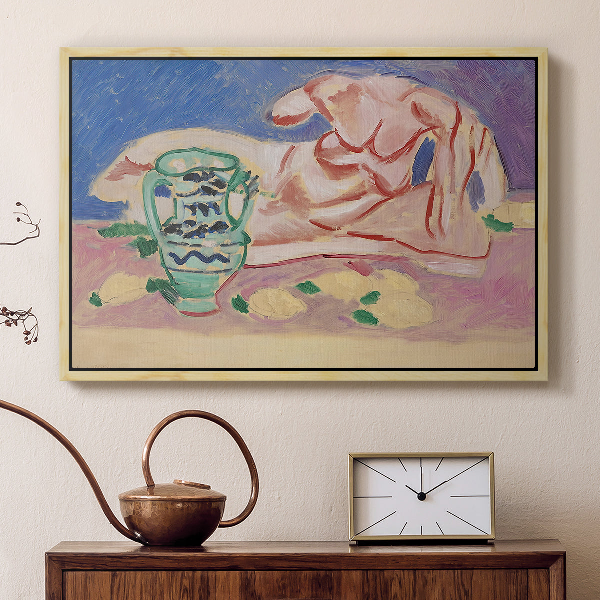 Ilyssus from the Parthenon, 1908 - Floater Framed Canvas Print