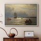 From the Inlet of Oslo, 1874 - Floater Framed Canvas Print