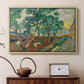 The Garden of Saint-Paul Hospital, 1889 - Floater Framed Canvas Print
