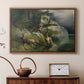 Eagles and Dying Stag on a Lakeshore, 1836 - Floater Framed Canvas Print