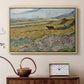 Enclosed Field with Ploughman, 1889 - Floater Framed Canvas Print