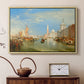 Venice: The Dogana and San Giorgio Maggiore, 1834 - Floater Framed Canvas Print