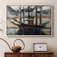 Two Boats Side by Side, Port of Marseilles, c. 1916 - Floater Framed Canvas Print