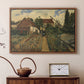 Garden of a Florist (The Flower Garden), 1864 - Floater Framed Canvas Print
