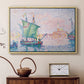 Venice, the Pink Cloud, 1909 - Floater Framed Canvas Print