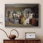 The Maternity Room (Scene from "Barselstuen"), 1845 - Floater Framed Canvas Print