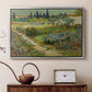 Garden at Arles, 1888 - Floater Framed Canvas Print