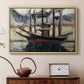 Two Boats Side by Side, Port of Marseilles, c. 1916 - Floater Framed Canvas Print