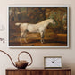 Grey Arabian Stallion, Property of Sir Watkin Williams-Wynn, c. 1817 - Floater Framed Canvas Print