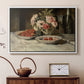Strawberries and Champagne, c. 1881-1885 - Floater Framed Canvas Print