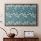 Tulip (Teal), 1875 - Floater Framed Canvas Print