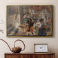 Roman Pilgrims, 1854 - Floater Framed Canvas Print