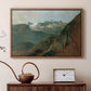 The Dachstein from the Plassen near Hallstatt, 1827 - Floater Framed Canvas Print