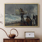 The Signal of Distress, c. 1896 - Floater Framed Canvas Print