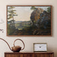 Landscape with the Balbersteine near Miesenbach, 1839 - Floater Framed Canvas Print
